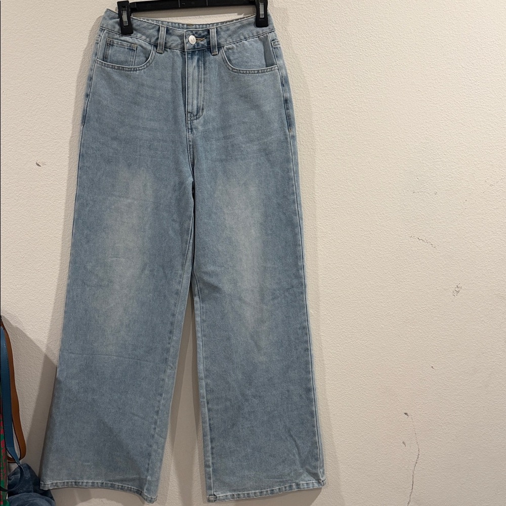 Women's Light Blue Flare Jeans